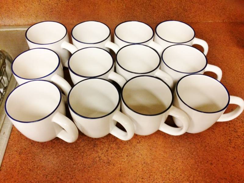 lot 25 image: Lot Of Coffee Cups
