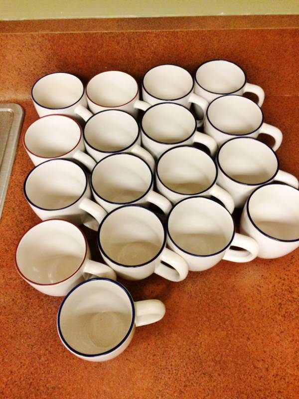 lot 26 image: Lot #2 Of Coffee Cups