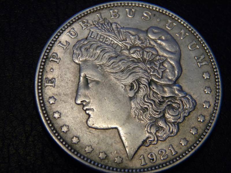 1921 D Morgan Silver Dollar