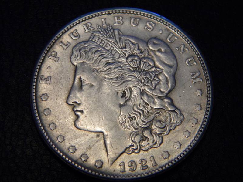 1921 D Morgan Silver Dollar