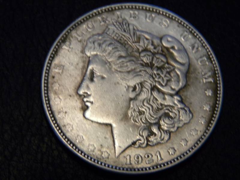1921 D Morgan Silver Dollar