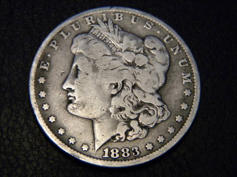 1883 O Morgan Silver Dollar