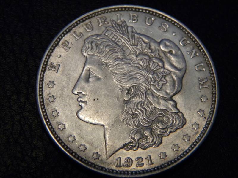 1921 D Morgan Silver Dollar