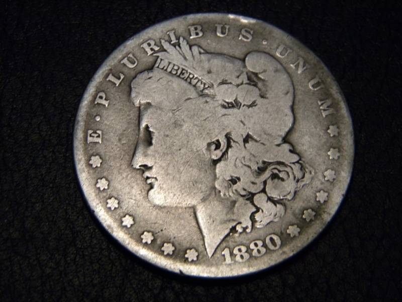 1880 Morgan Silver Dollar