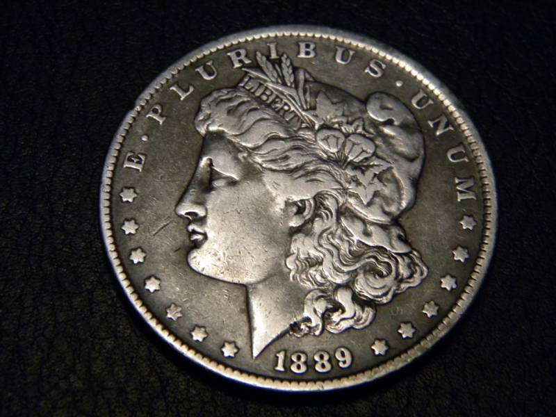 1889 O Morgan Silver Dollar