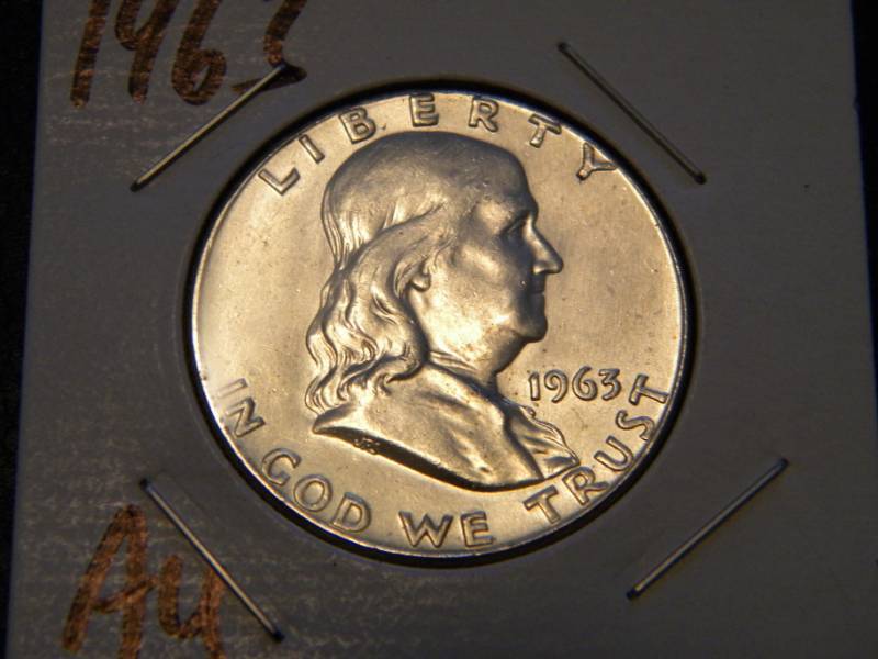 1963 Franklin Silver Half Dollar