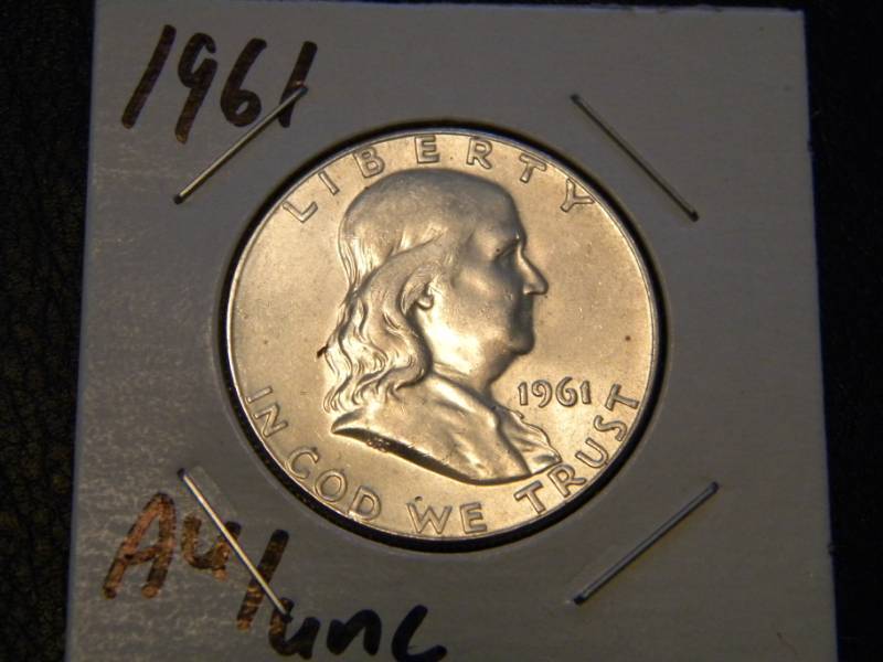 1961 Franklin Silver Half Dollar