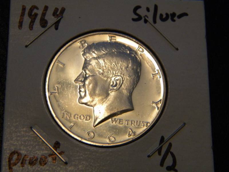 1964 Kennedy Silver Half Dollar Proof