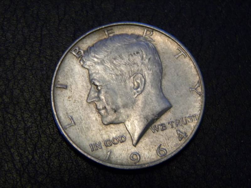 1964 D Kennedy Silver Half Dollar