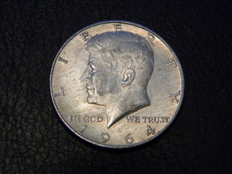 1964 D Kennedy Silver Half Dollar