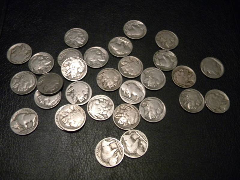 30 Buffalo Nickels