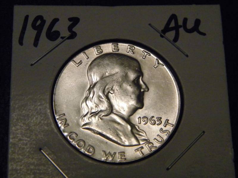 1963 Franklin Silver Half Dollar