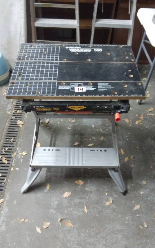 Black & Decker Workmate 550  Snowblower, Table Saw, Tools, Gas