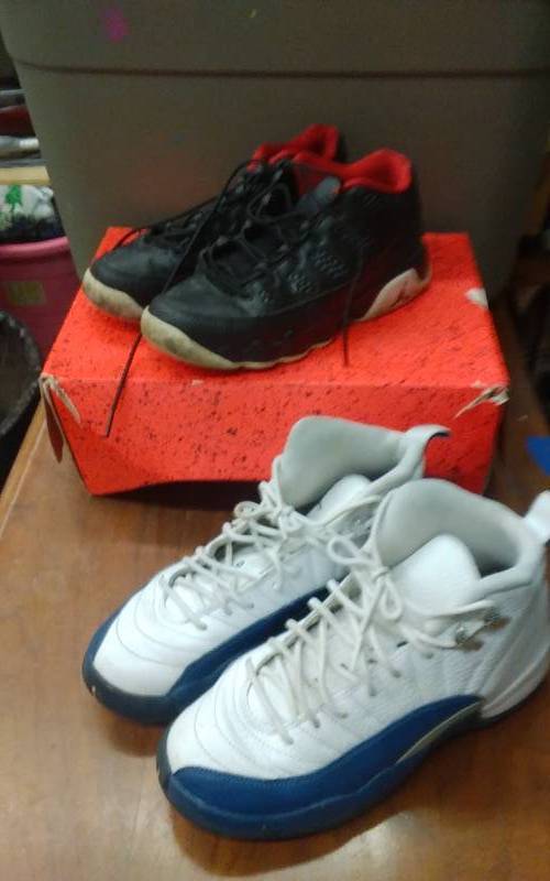 2-Pair Jordan Size 5 12