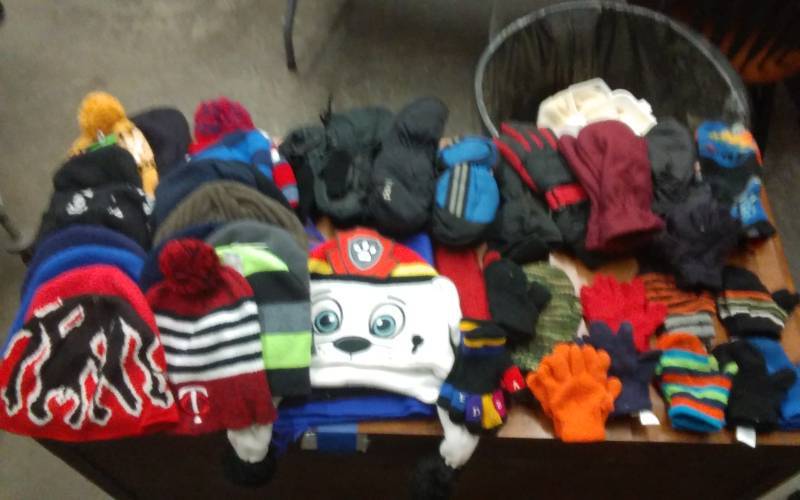 Large Lot Of Kids Hats, Mittens, Scarves-Some New