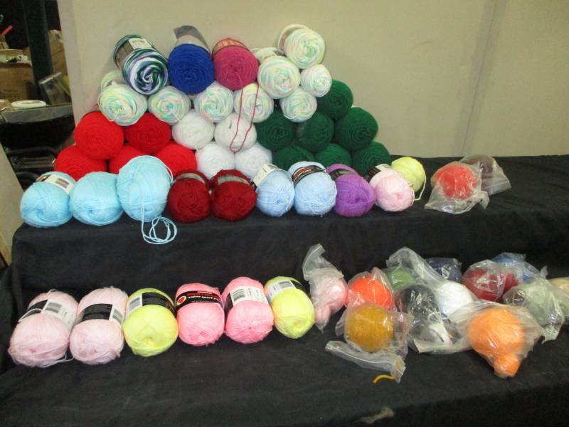 lot 69 image: Lots of yarn