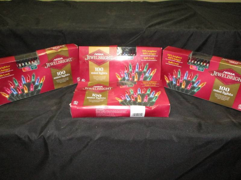 lot 152 image: Christmas lights unopened