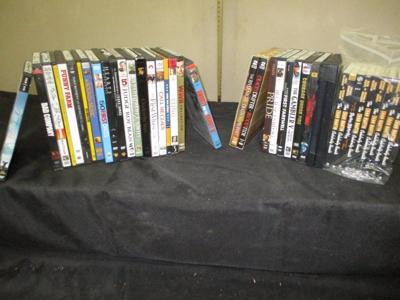 lot 185 image: DVDs