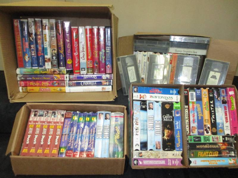 lot 194 image: Lots of VHS Tapes