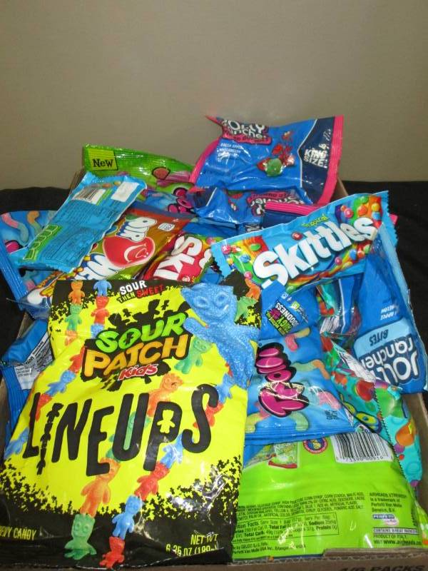 lot 227 image: 46 different jolley rancher, sour patch skittle and more