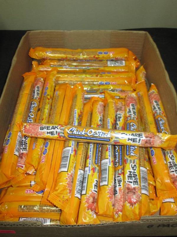 lot 235 image: Box full of Chick o Sticks