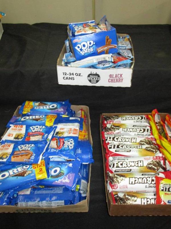 lot 248 image: Breckfast snacks 3 boxes