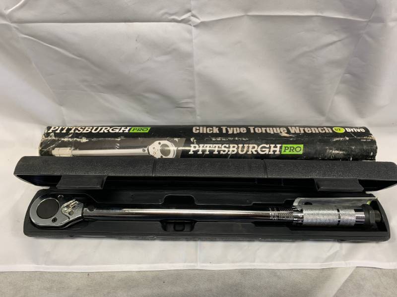 lot 2 image: Pittsburgh Pro 12 dr Torque Wrench 20-150lbs.