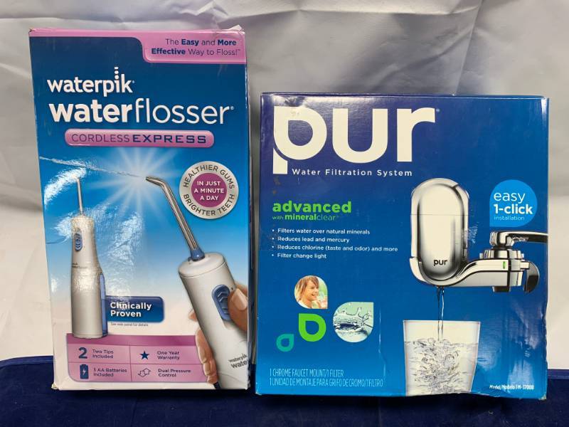 lot 47 image: Pure Water Filtration System, Water Flosser