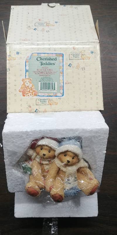lot 25 image: Cherished Teddies X-mas ornaments