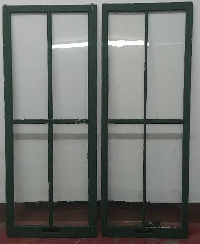 lot 115 image: 117yr Old Home Antique Leaded Glass Units