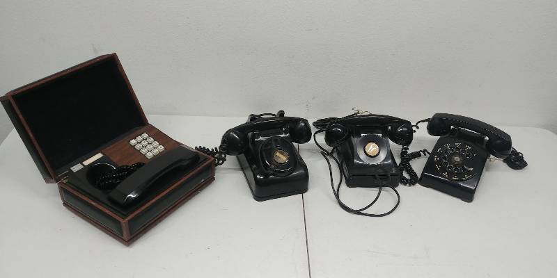 lot 90 image: Assorted Rare, Collectible, Antique & Vintage Telephones