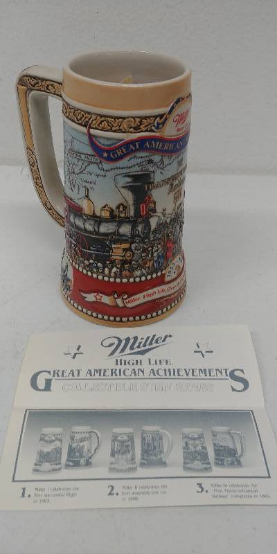 lot 113 image: Miller High Life Collectible Beer Stein
