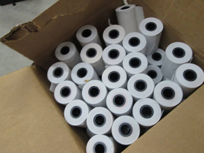 lot 37 image: POS Rolls Receipt Paper 2.25inches ...