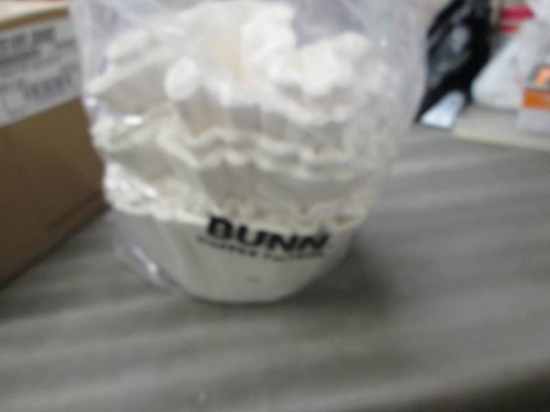 lot 59 image: Box of Large Bunn Coffee Filters...