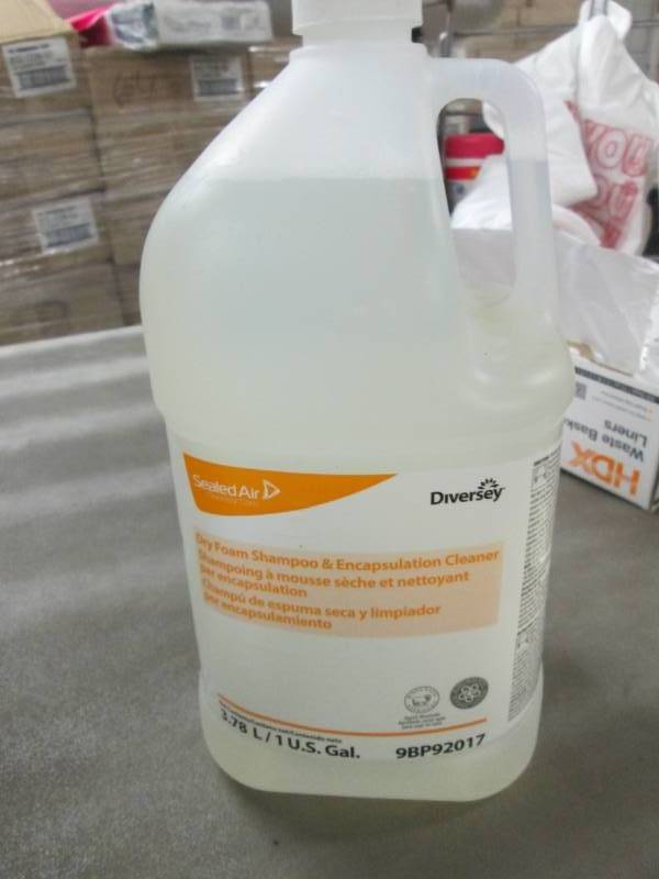 lot 83 image: Lot of 3 Gallons Diversey Dry Foam ...