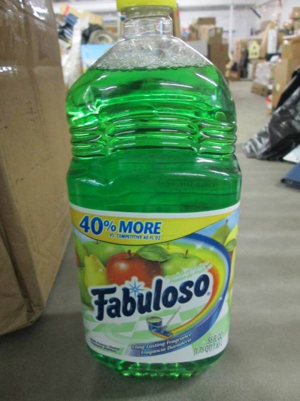lot 104 image: 6-56 fl oz Fabuloso Multi-Use Clean...