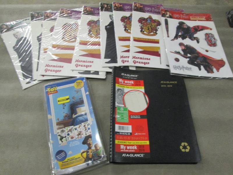 lot 106 image: Harry Potter Wall Art, Toy Story , ...