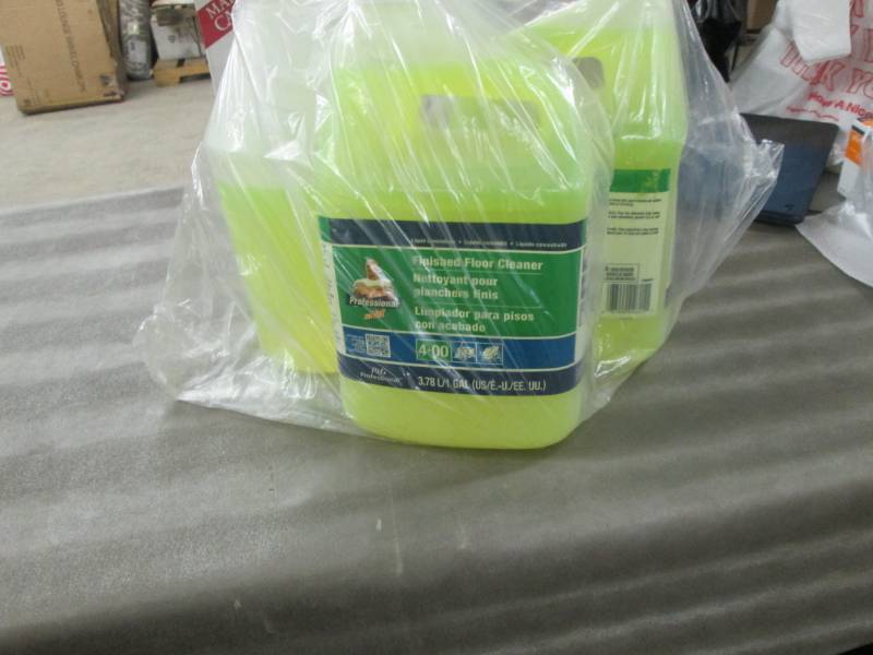 lot 111 image: 3- 1 Gallon Bottles Mr. Clean Profe...