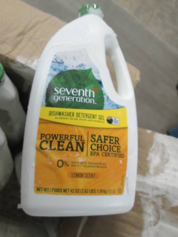 lot 115 image: 5- 42 fl oz Seventh Generation Dish...