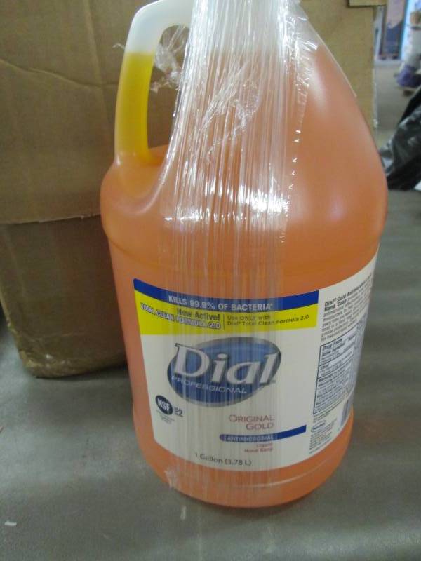 lot 117 image: 3 Gallons Dial Gold Antimicrobial ...