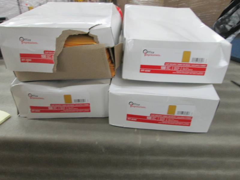 lot 125 image: 4 Boxes of 100 Office Impressions 9...