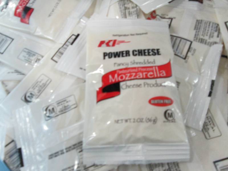 lot 165 image: Case of 2 oz Power Cheese Packets F...