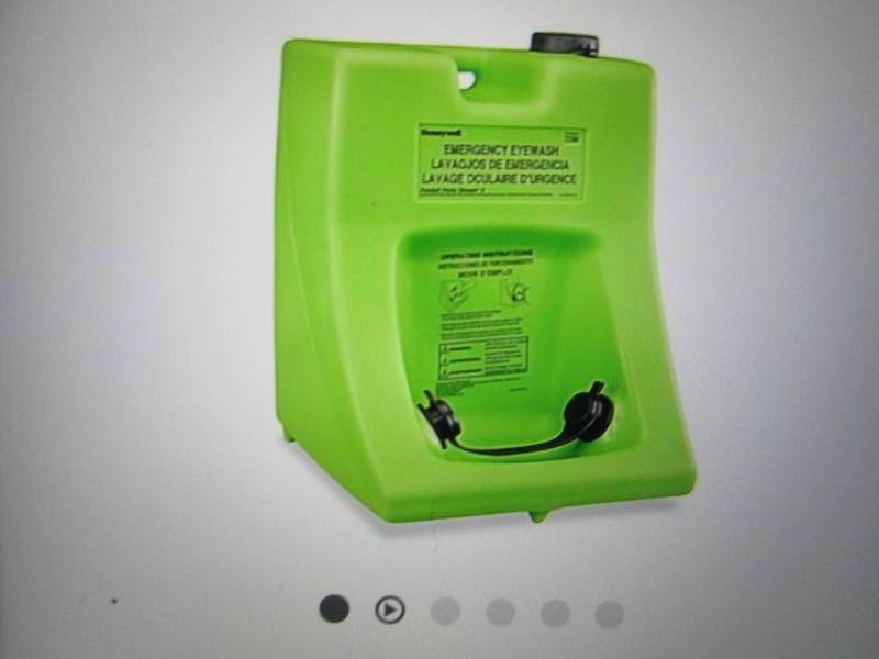lot 166 image: Porta Stream II Eyewash Station ope...