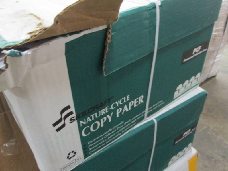 lot 167 image: Case of Skilcraft 8.5x11 Copy Paper...