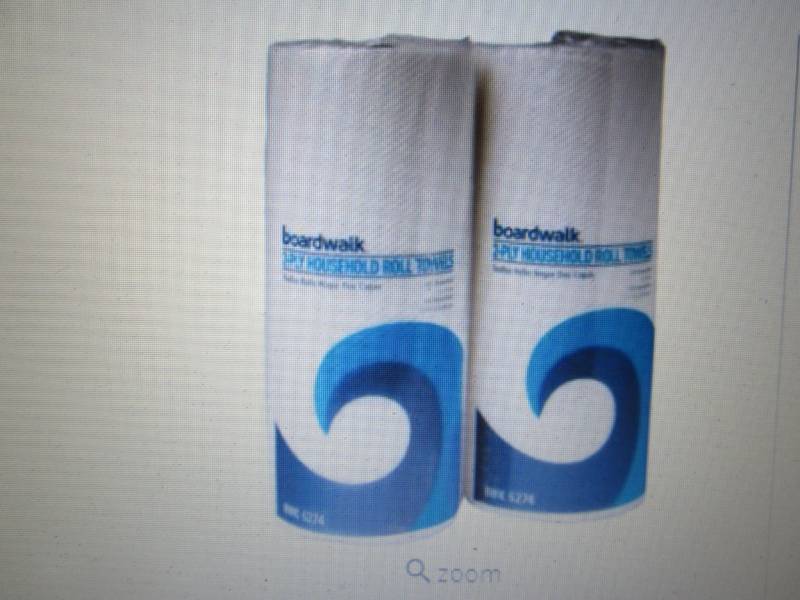 lot 172 image: Boardwalk Green Household Roll Towe...