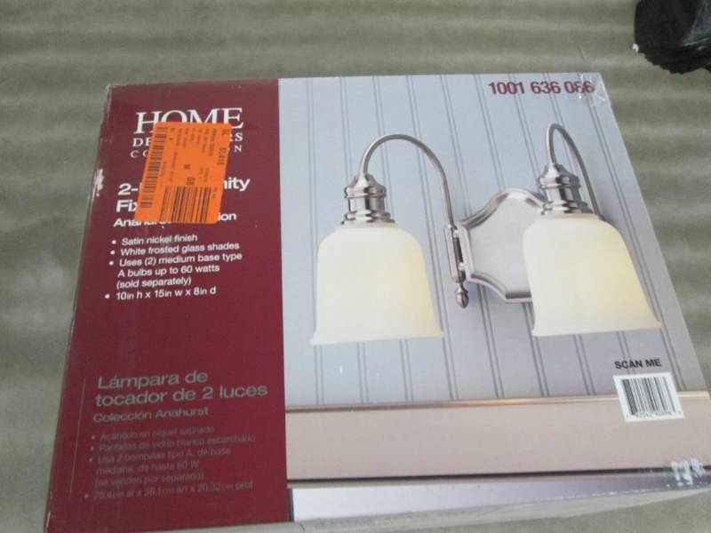 lot 193 image: Home Decorators Collection 2-Light ...
