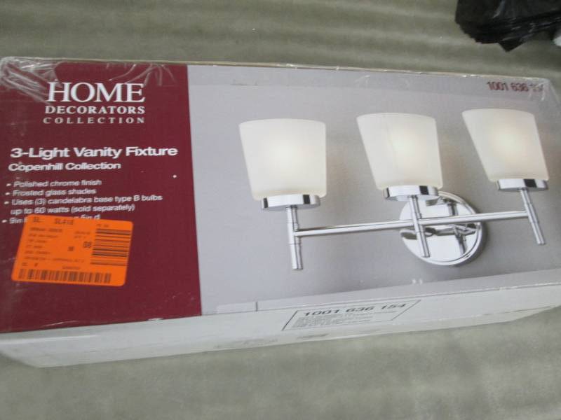 lot 209 image: Home Decorators Collection 3-Light ...