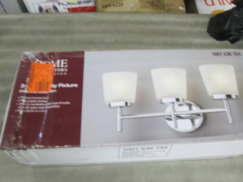 lot 210 image: Home Decorators Collection 3-Light ...
