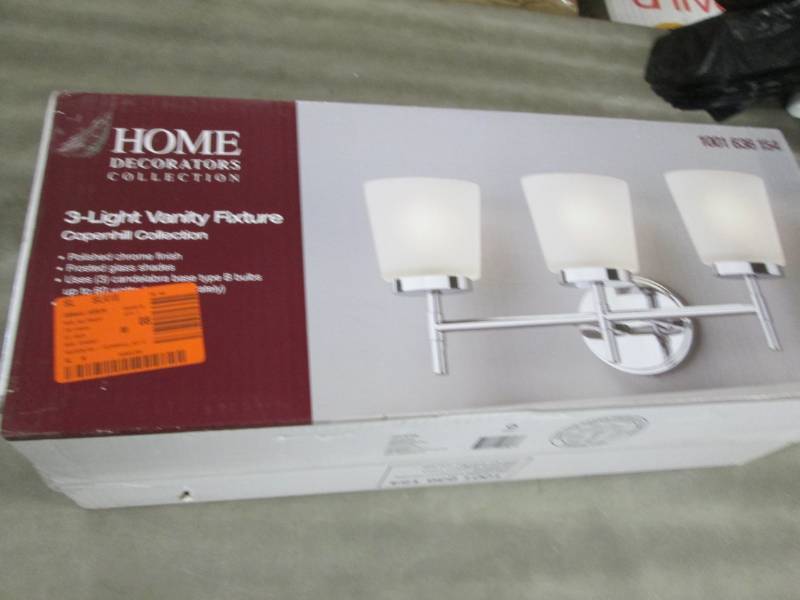 lot 211 image: Home Decorators Collection 3-Light ...