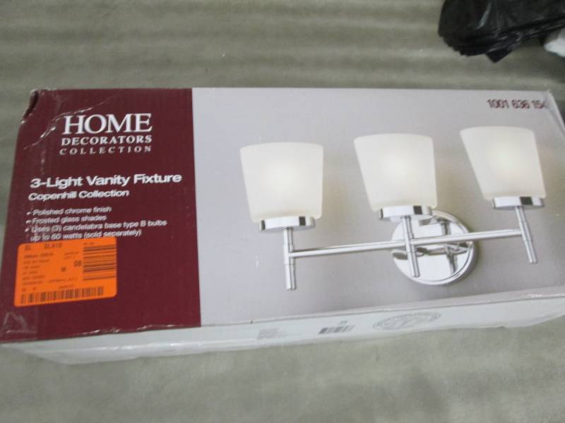 lot 213 image: Home Decorators Collection 3-Light ...